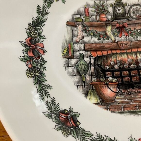 Royal Stafford “Christmas Eve” large Pasta bowl NWT - Picture 4 of 6